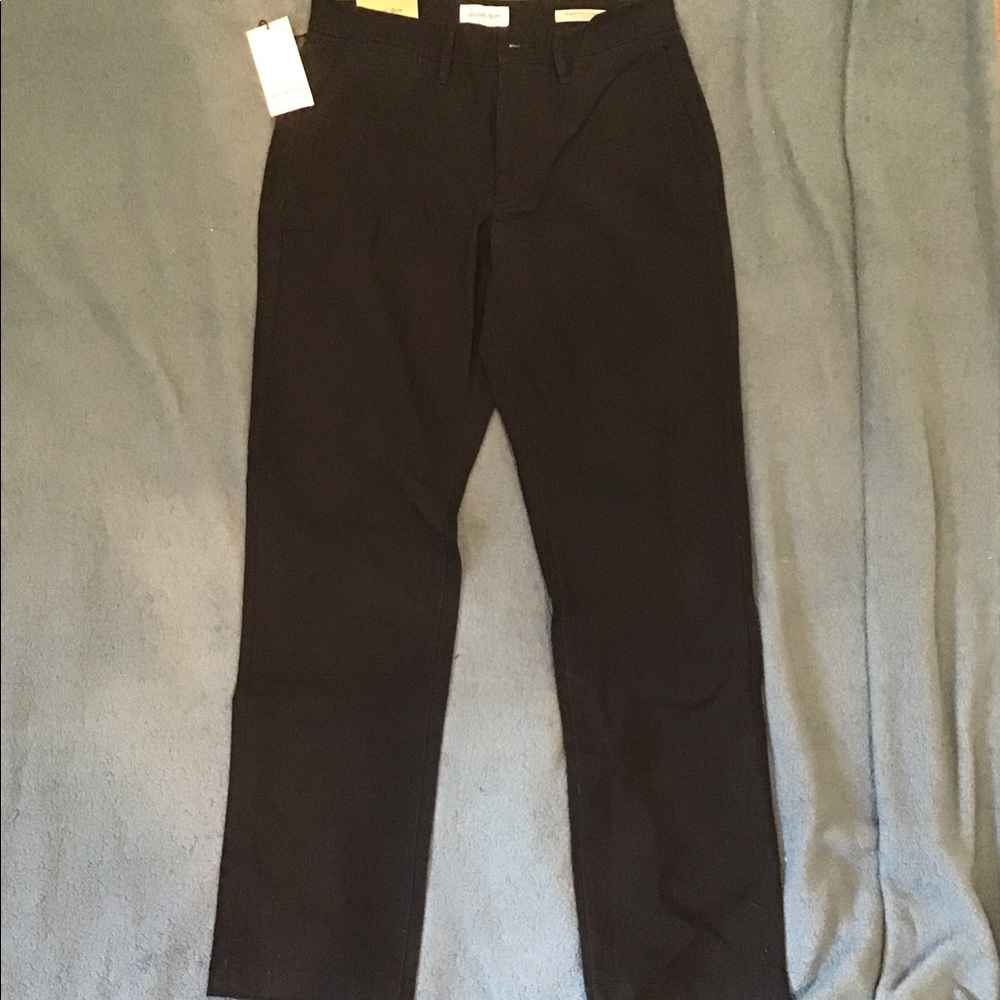 Goodfellow & Co Black Athletic Fit Pants 29x30 HENNEPIN CHINO  NWT